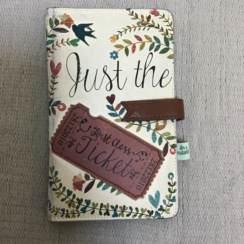 Just the Ticket Travel Passport Wallet